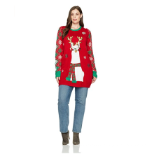 Suéter de Navidad PK1827HX Plus Size para mujer
